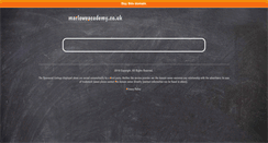 Desktop Screenshot of marloweacademy.co.uk